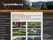 Tablet Screenshot of agroturistika.org